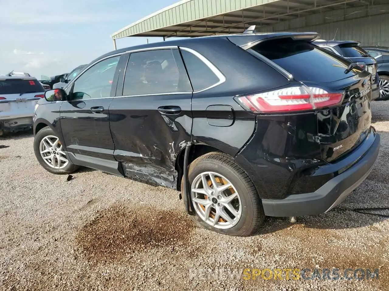 2 Photograph of a damaged car 2FMPK4J95PBA37868 FORD EDGE 2023