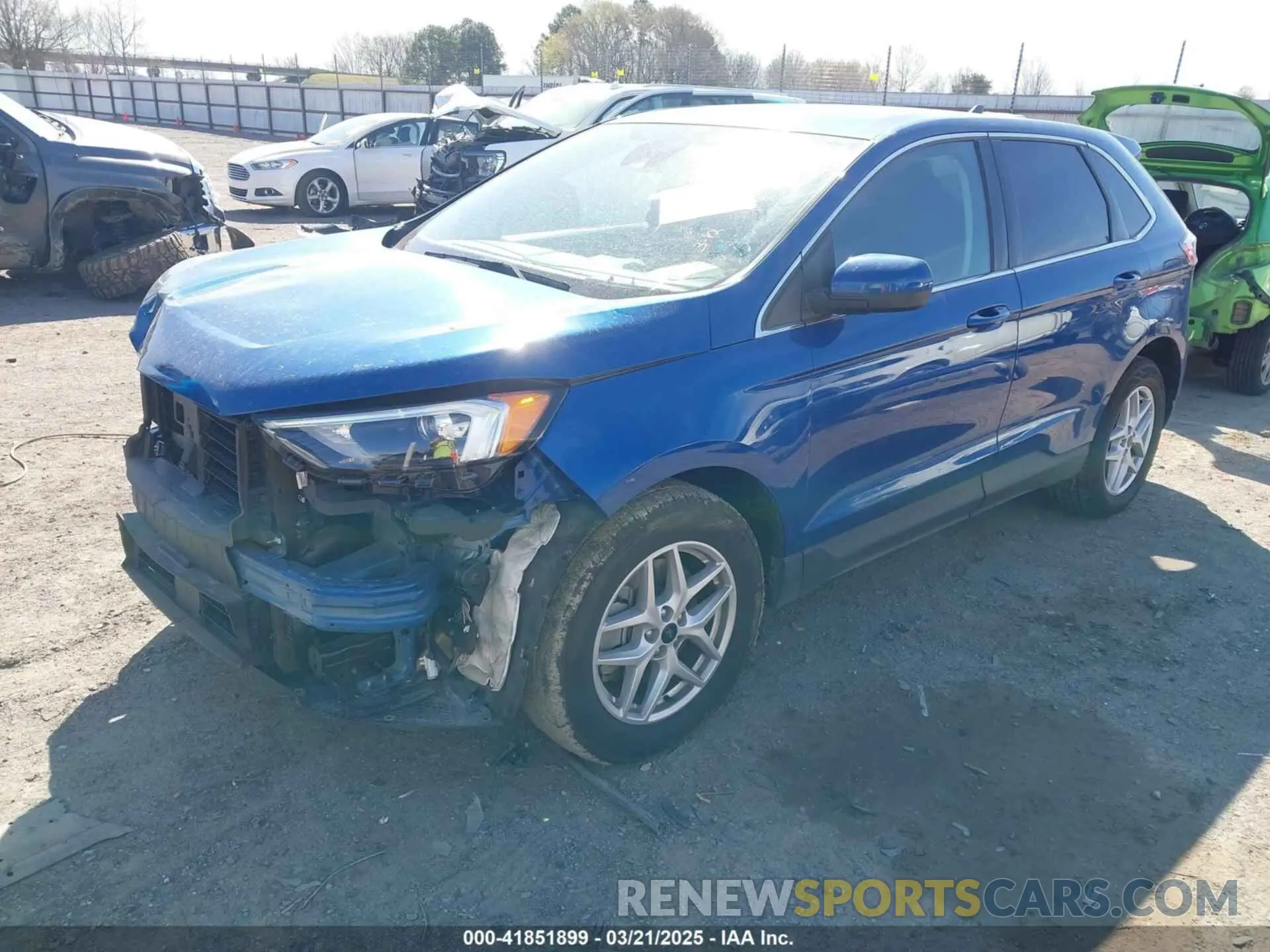 2 Photograph of a damaged car 2FMPK4J98PBA57080 FORD EDGE 2023