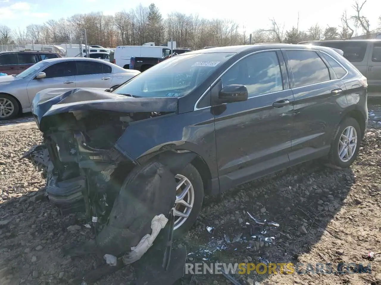 1 Photograph of a damaged car 2FMPK4J9XPBA38238 FORD EDGE 2023