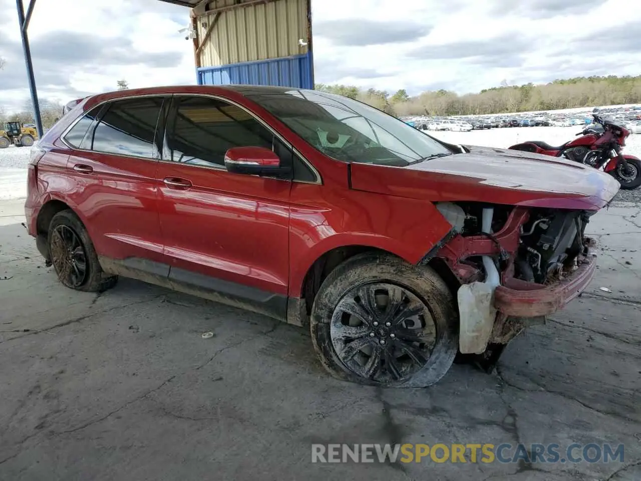 4 Photograph of a damaged car 2FMPK4K93PBA54036 FORD EDGE 2023