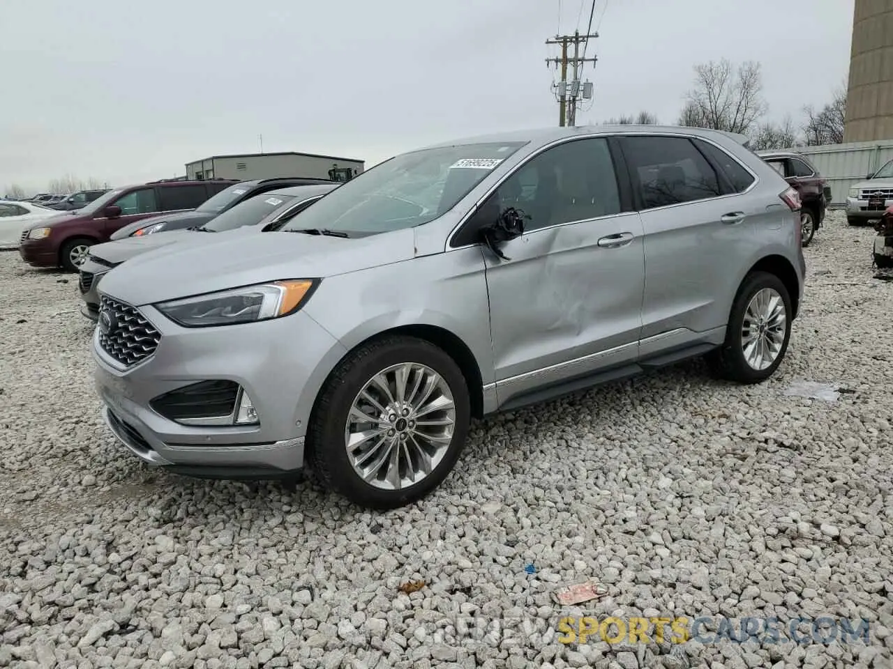 1 Photograph of a damaged car 2FMPK4K97PBA45968 FORD EDGE 2023