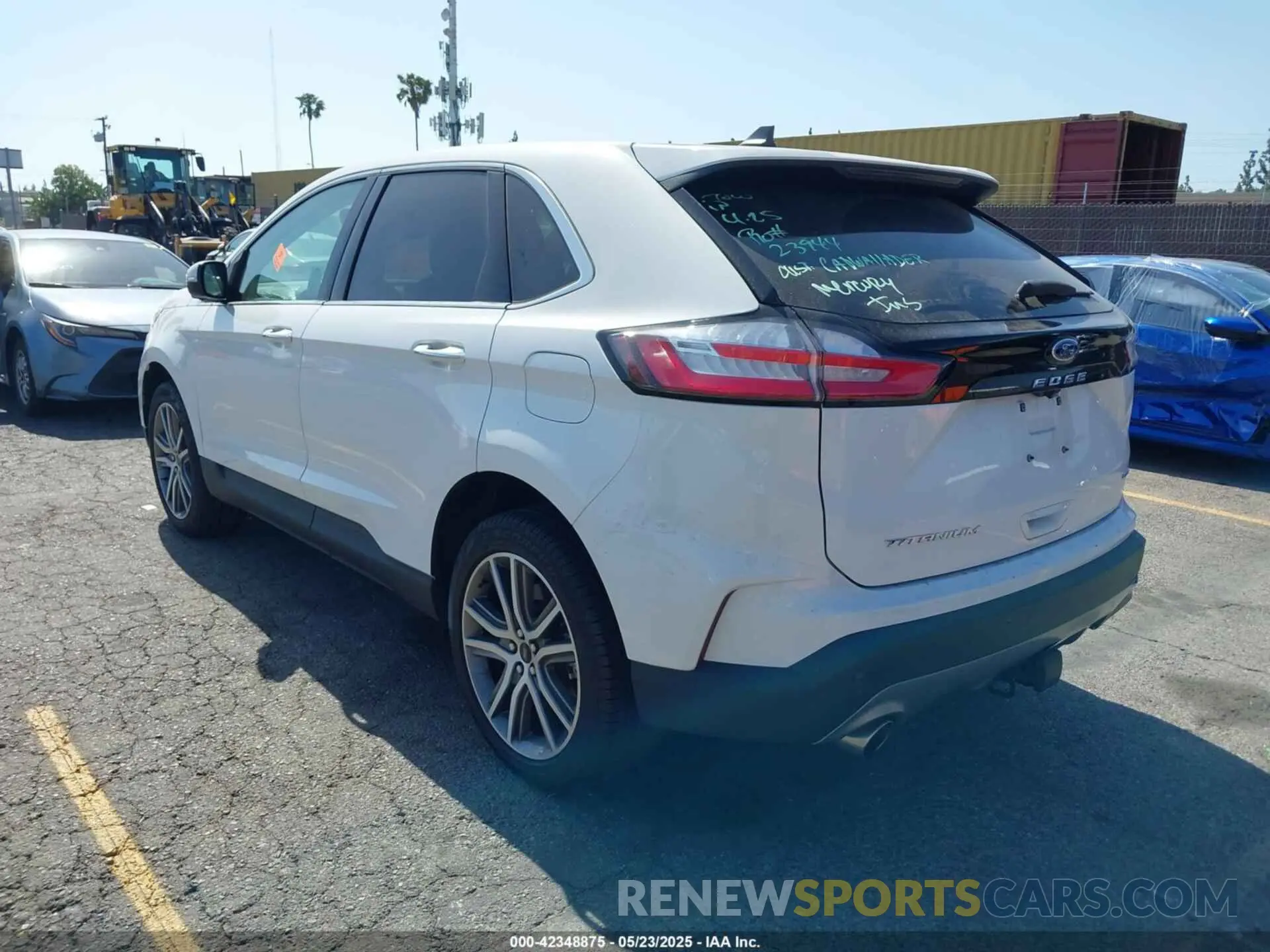 3 Photograph of a damaged car 2FMPK4K98PBA16124 FORD EDGE 2023