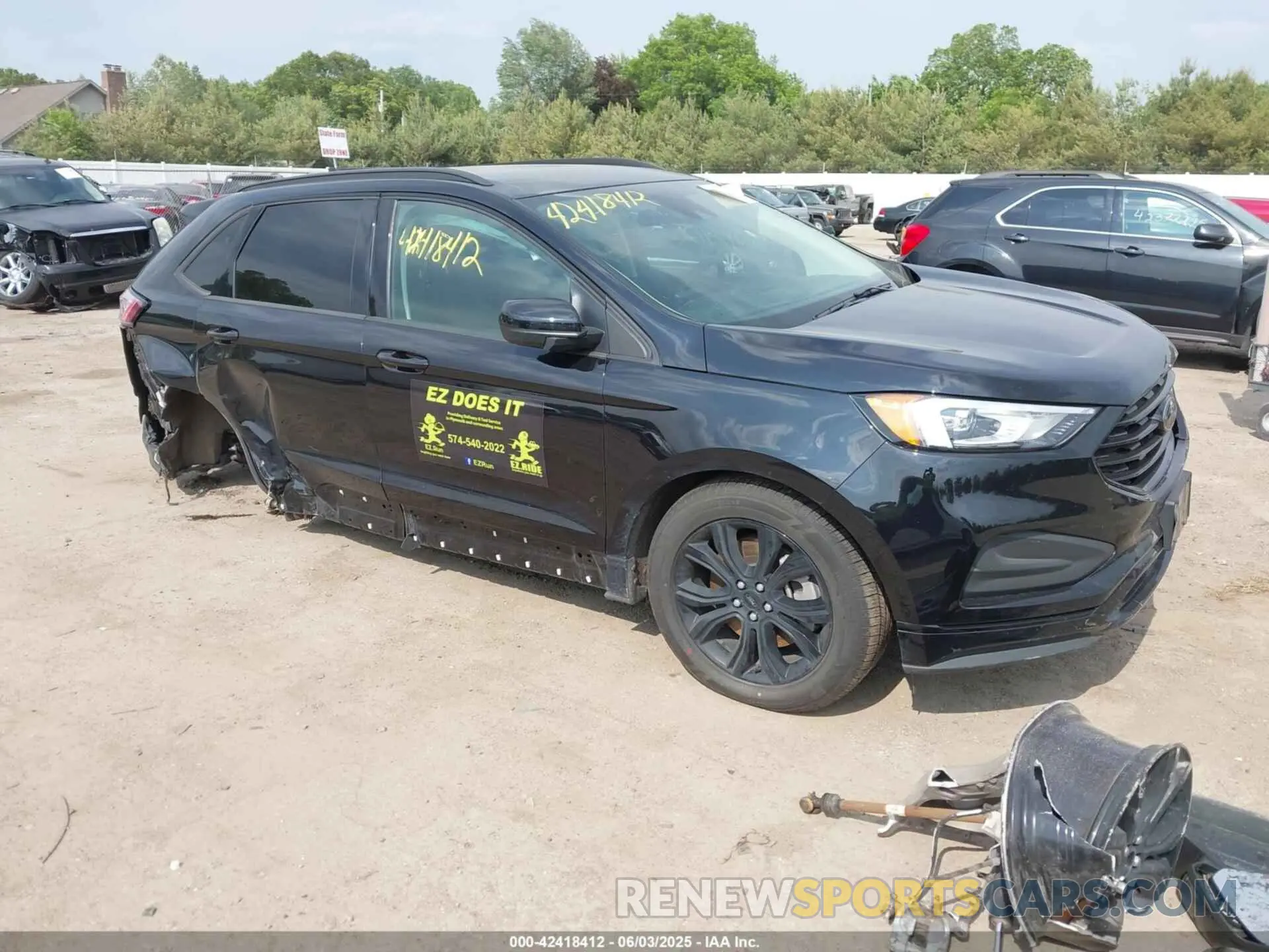1 Photograph of a damaged car 2FMPK4G91RBA84910 FORD EDGE 2024