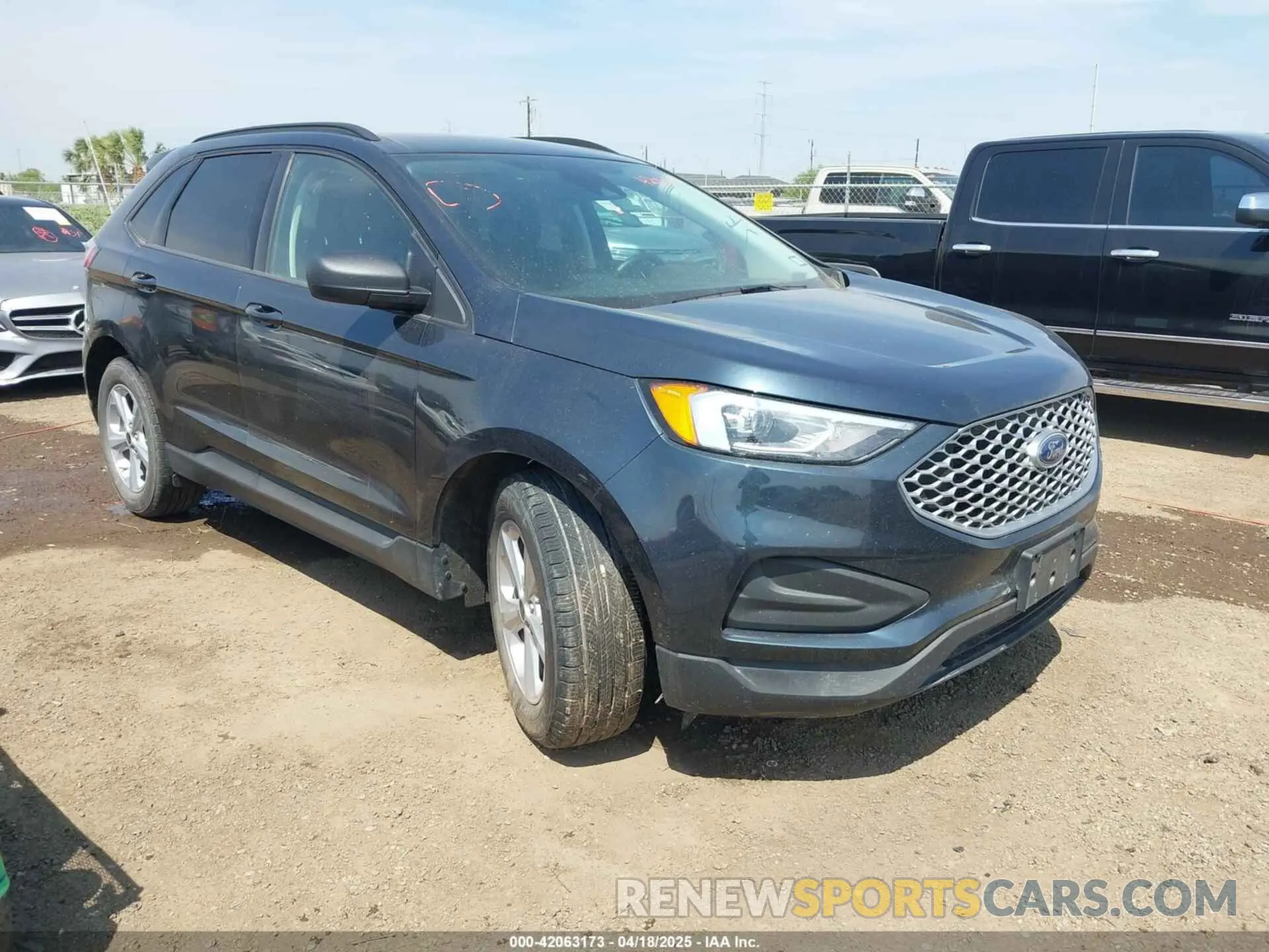 1 Photograph of a damaged car 2FMPK4G94RBA55904 FORD EDGE 2024