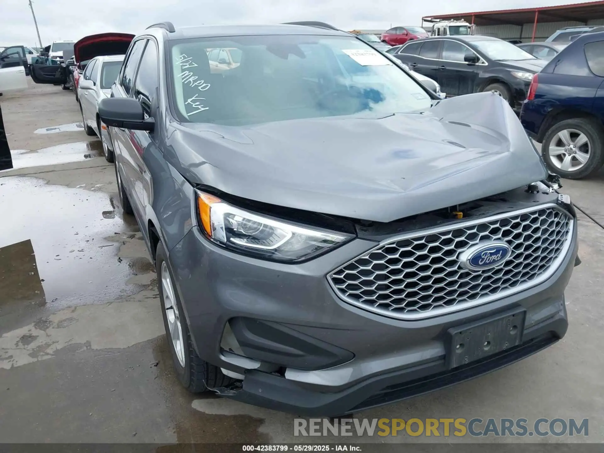 1 Photograph of a damaged car 2FMPK4G98RBA34456 FORD EDGE 2024