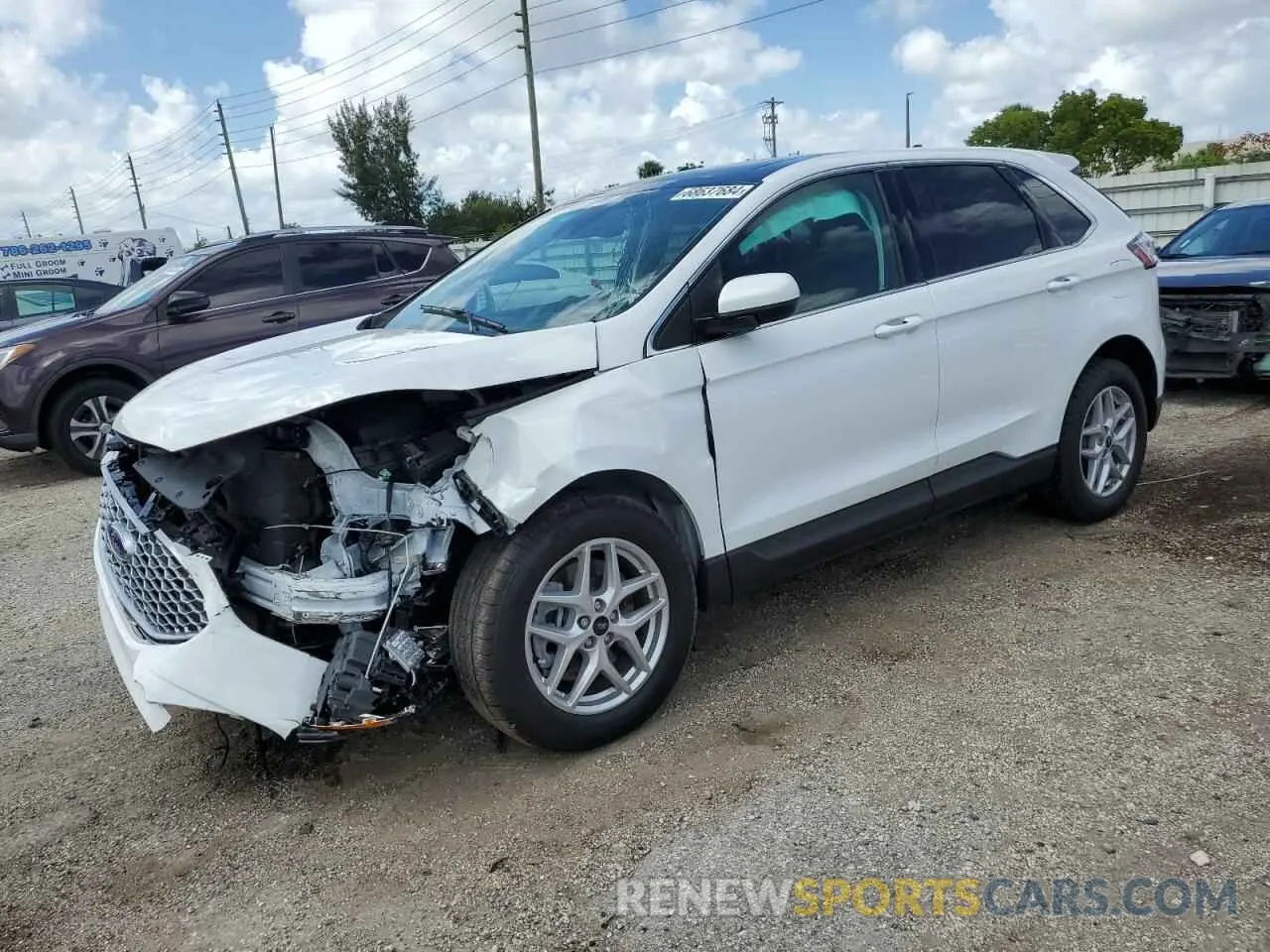 1 Photograph of a damaged car 2FMPK4J90RBA29034 FORD EDGE 2024