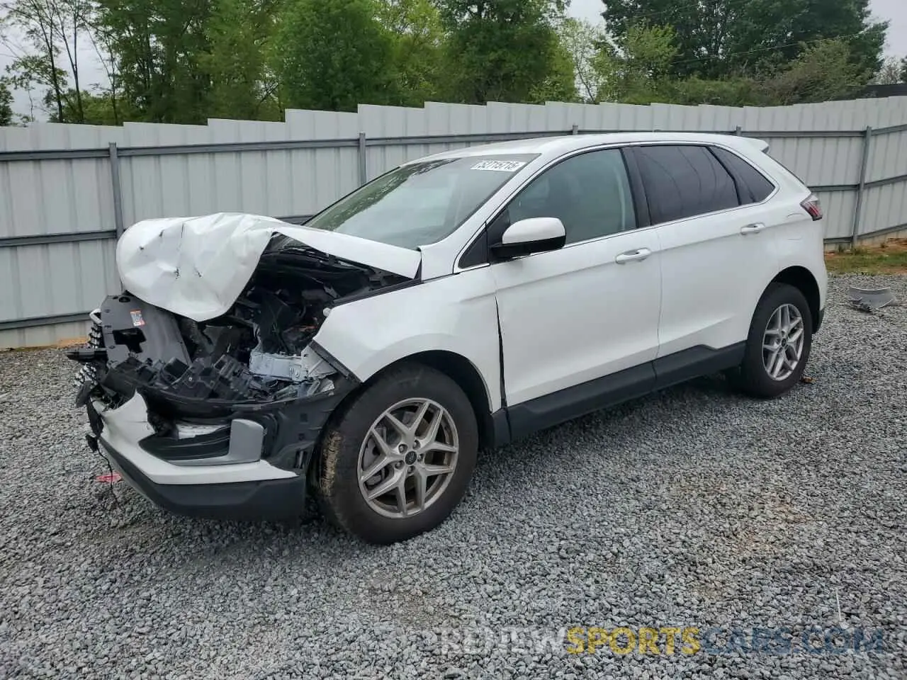 1 Photograph of a damaged car 2FMPK4J90RBA35500 FORD EDGE 2024