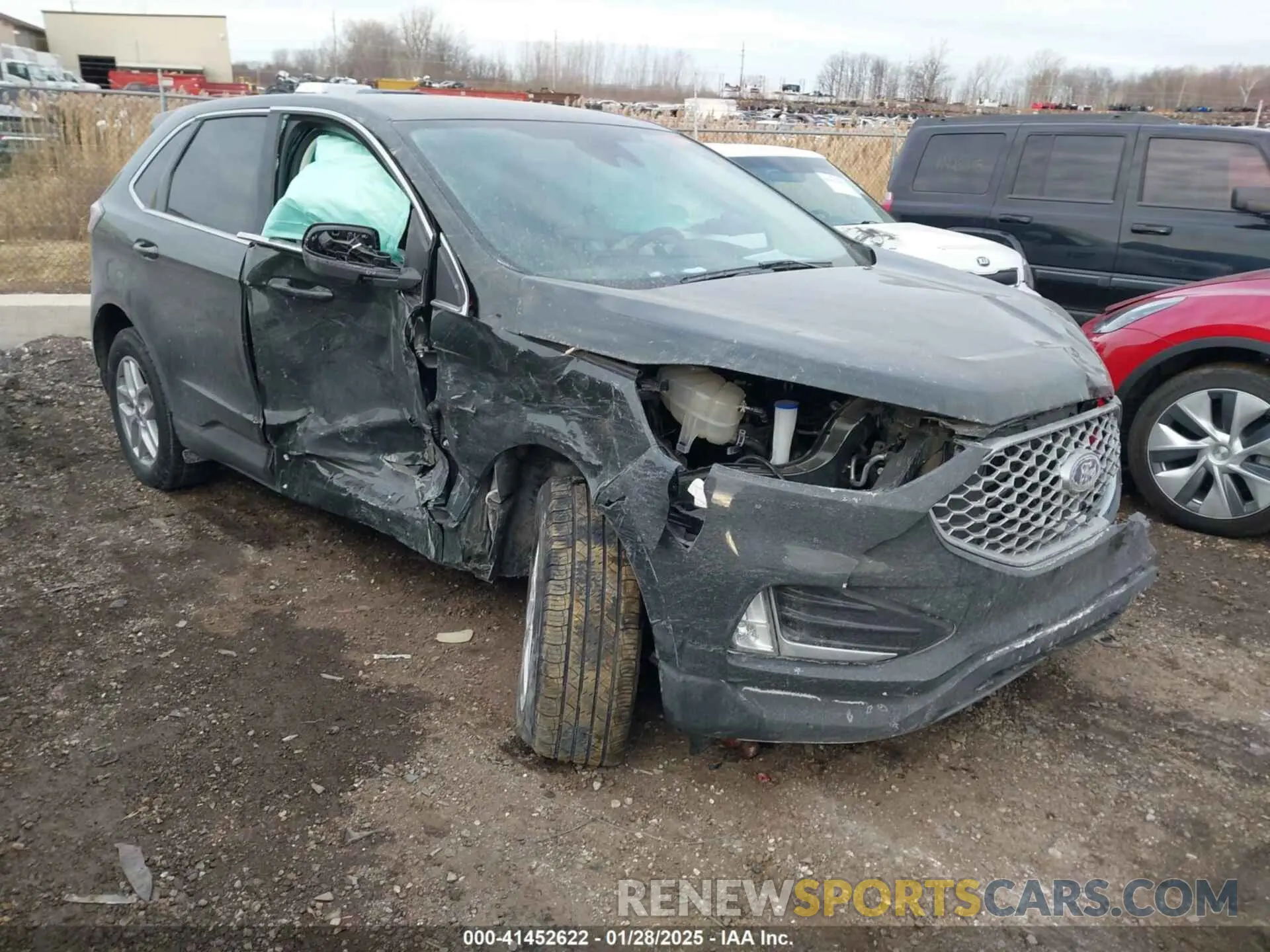 1 Photograph of a damaged car 2FMPK4J90RBA42513 FORD EDGE 2024