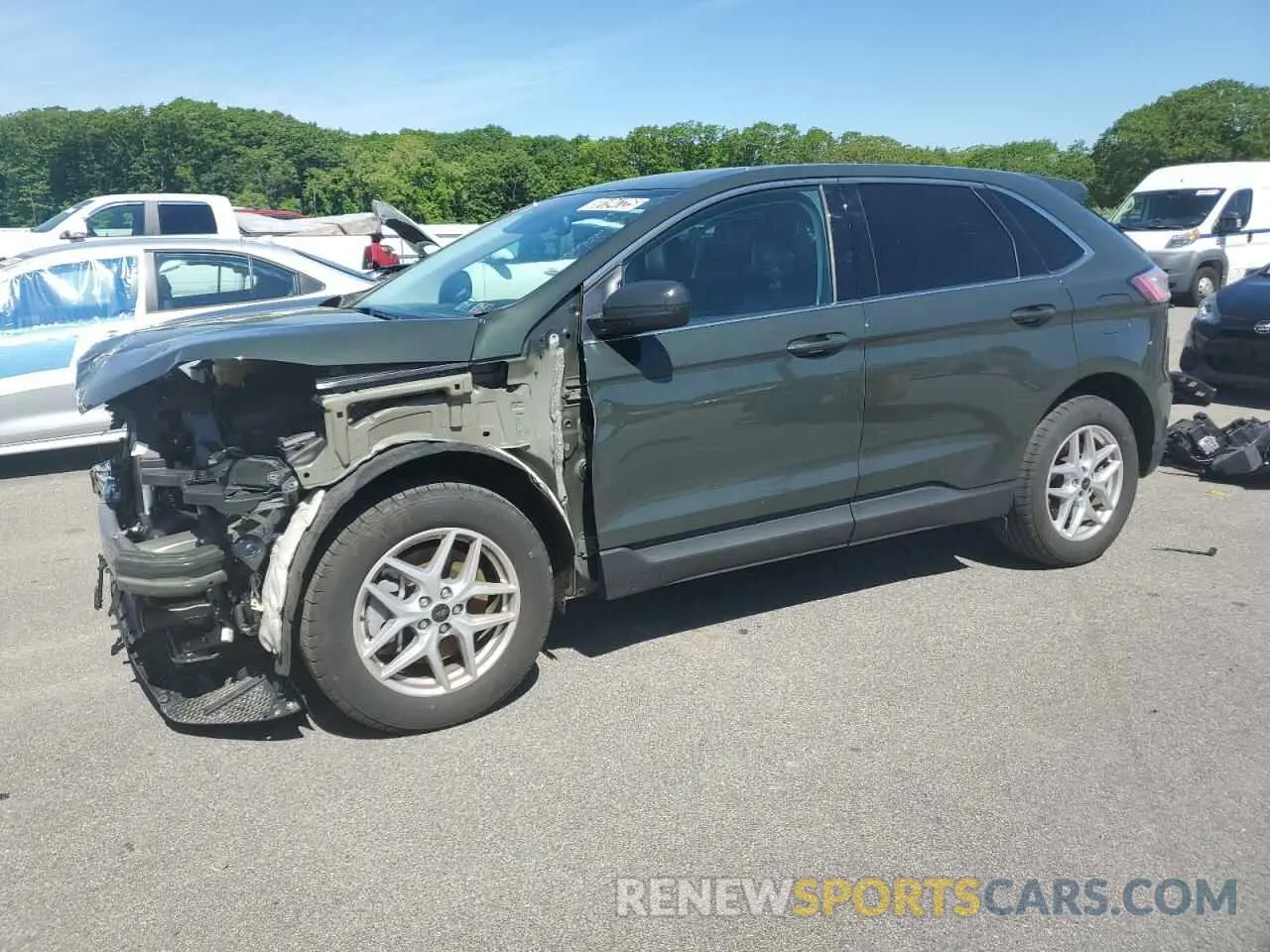 1 Photograph of a damaged car 2FMPK4J90RBB00300 FORD EDGE 2024