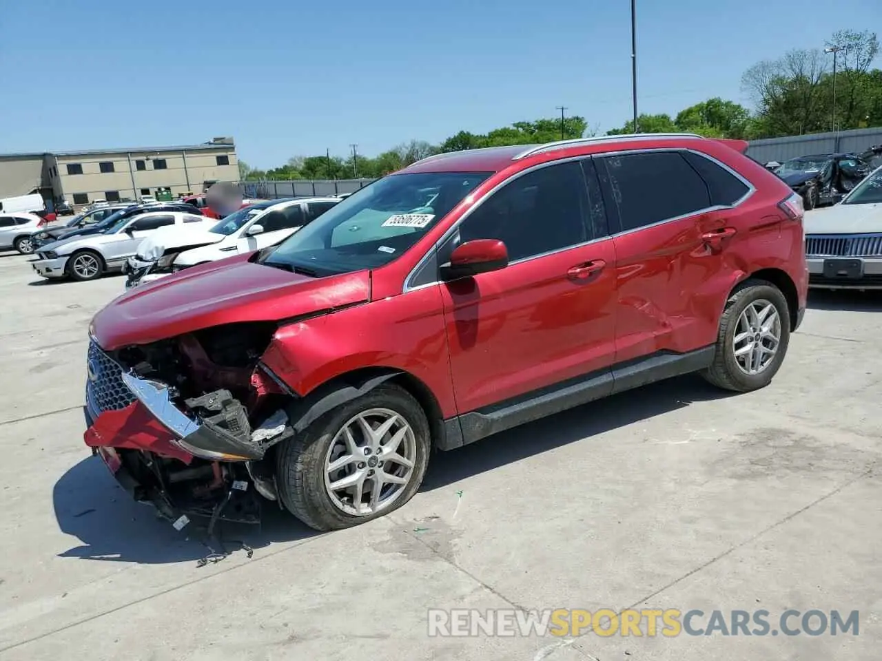 1 Photograph of a damaged car 2FMPK4J91RBA08144 FORD EDGE 2024