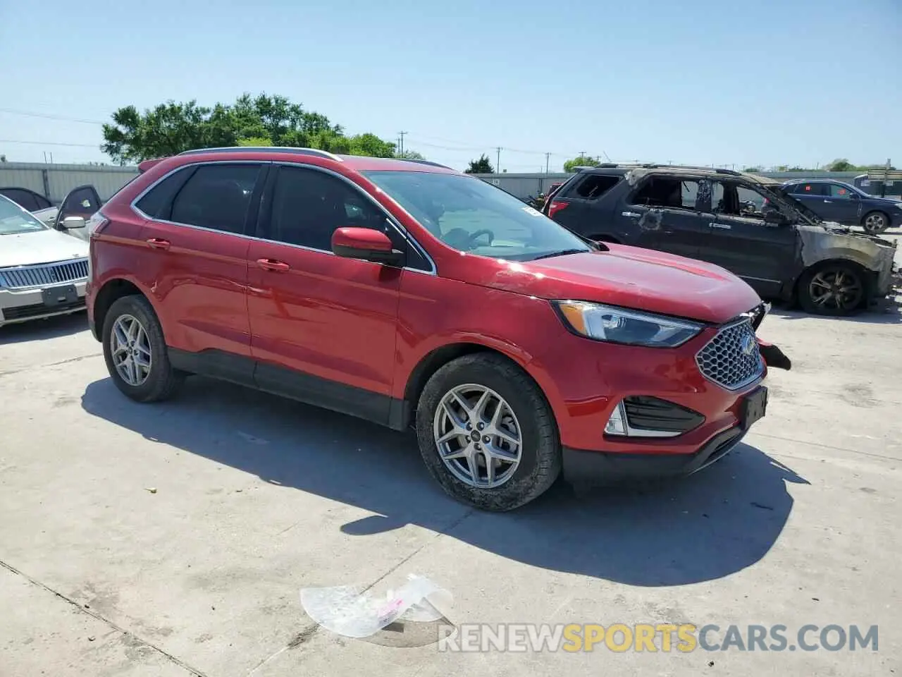 4 Photograph of a damaged car 2FMPK4J91RBA08144 FORD EDGE 2024