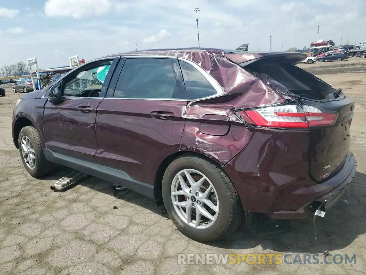 2 Photograph of a damaged car 2FMPK4J92RBA57305 FORD EDGE 2024