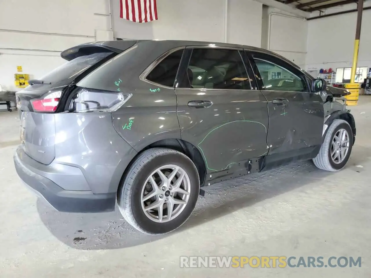 3 Photograph of a damaged car 2FMPK4J92RBA78235 FORD EDGE 2024
