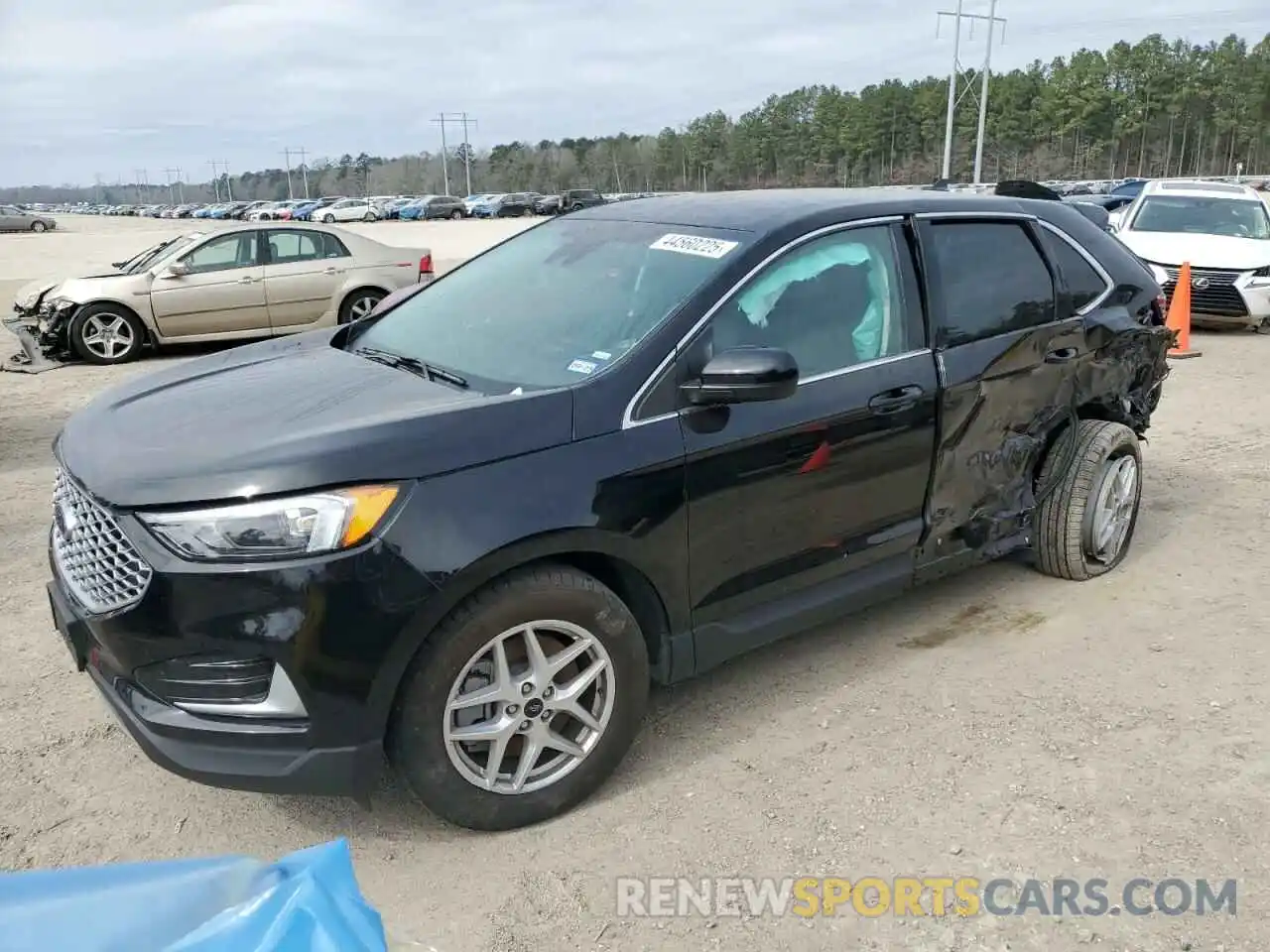 1 Photograph of a damaged car 2FMPK4J93RBA37077 FORD EDGE 2024