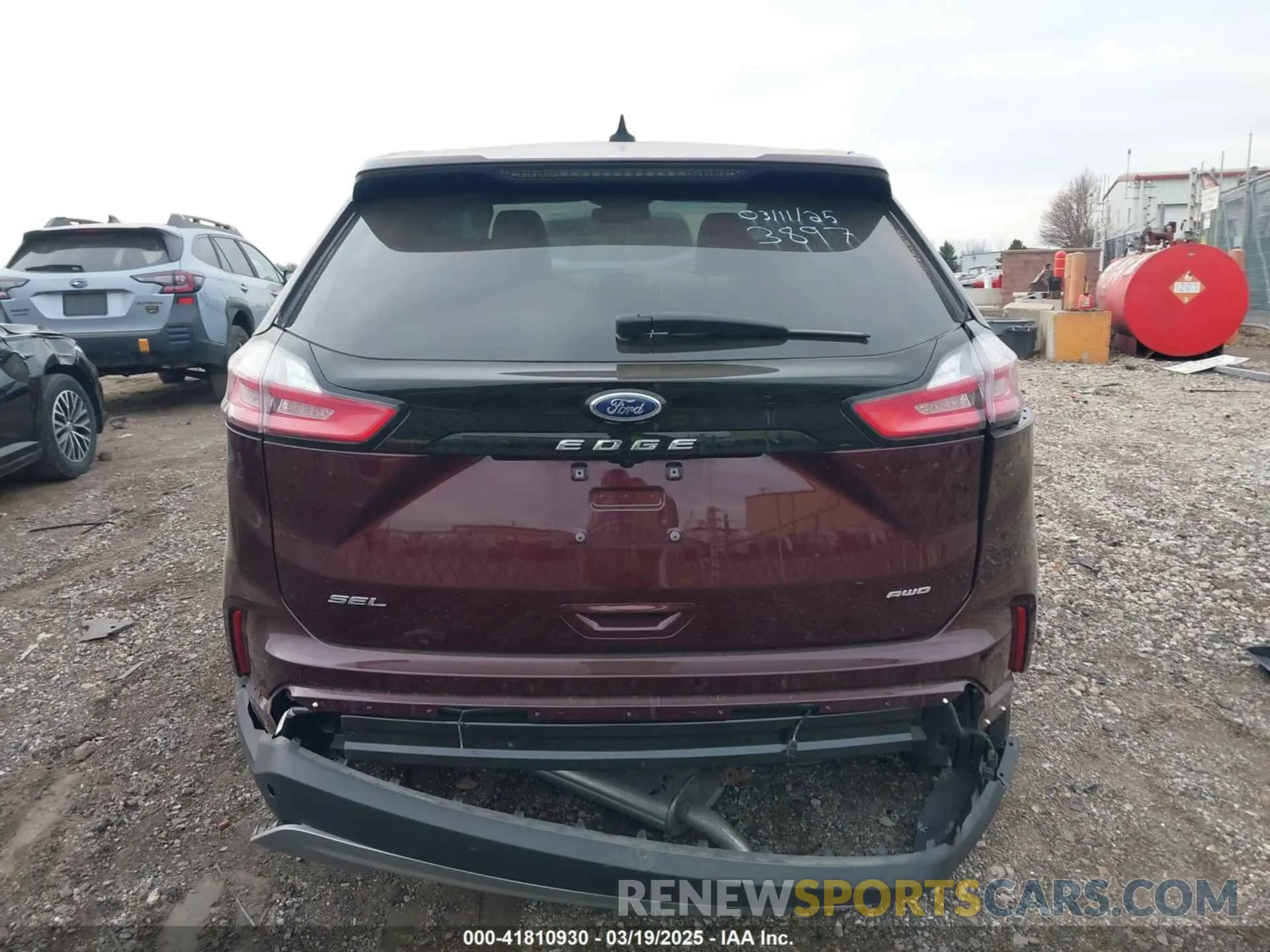 16 Photograph of a damaged car 2FMPK4J94RBA23897 FORD EDGE 2024