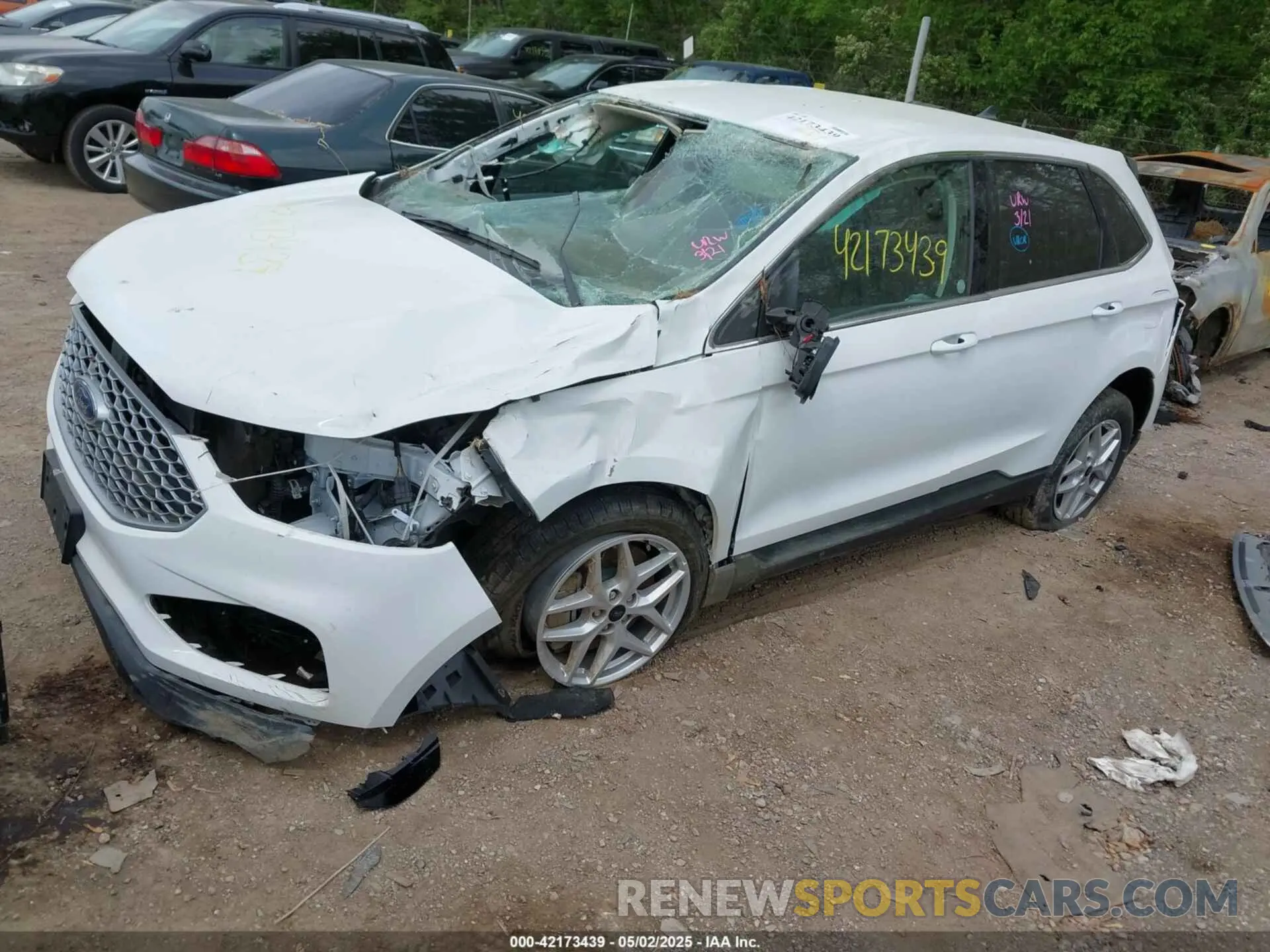 2 Photograph of a damaged car 2FMPK4J94RBA99667 FORD EDGE 2024