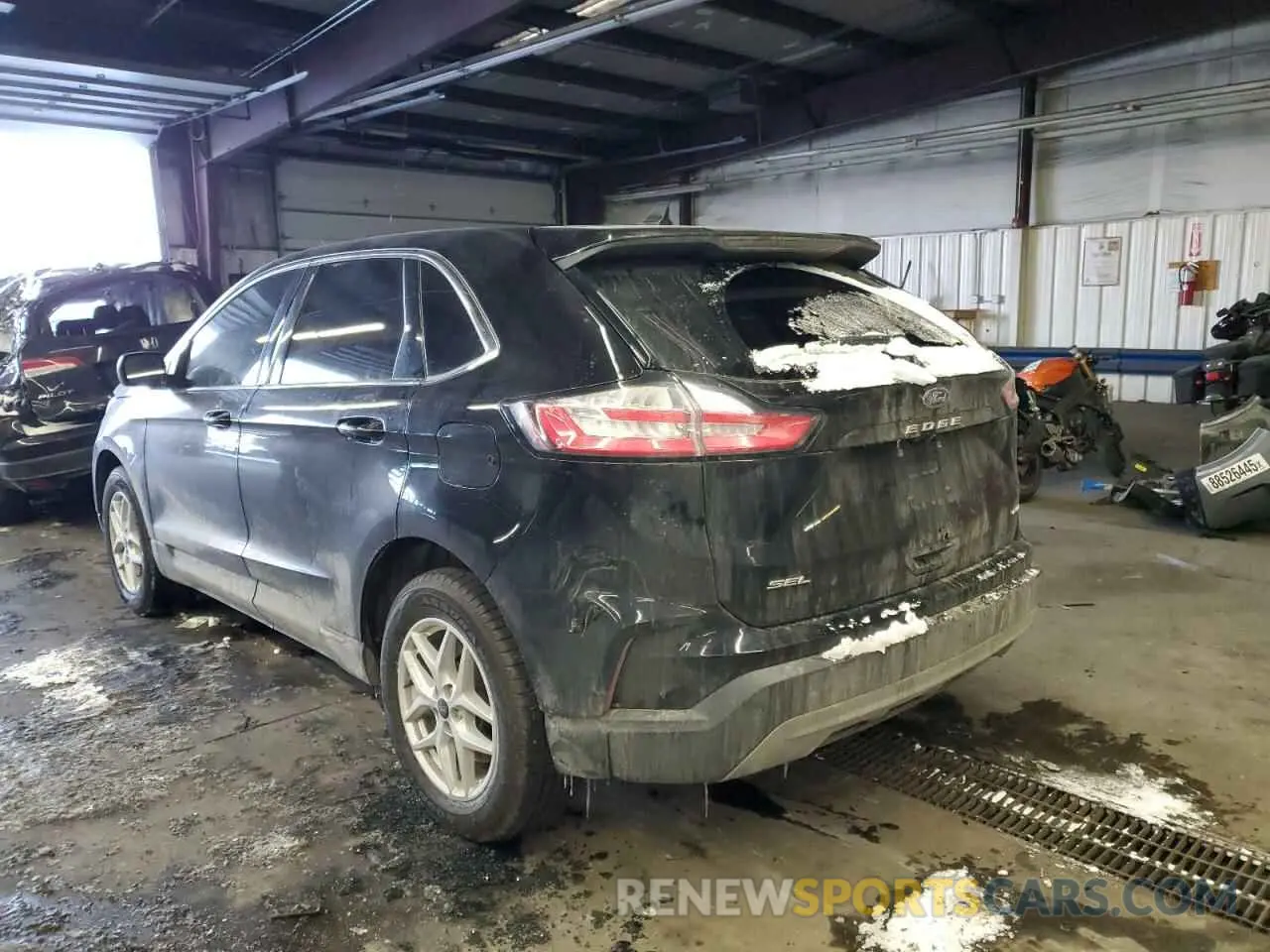 2 Photograph of a damaged car 2FMPK4J95RBA53569 FORD EDGE 2024