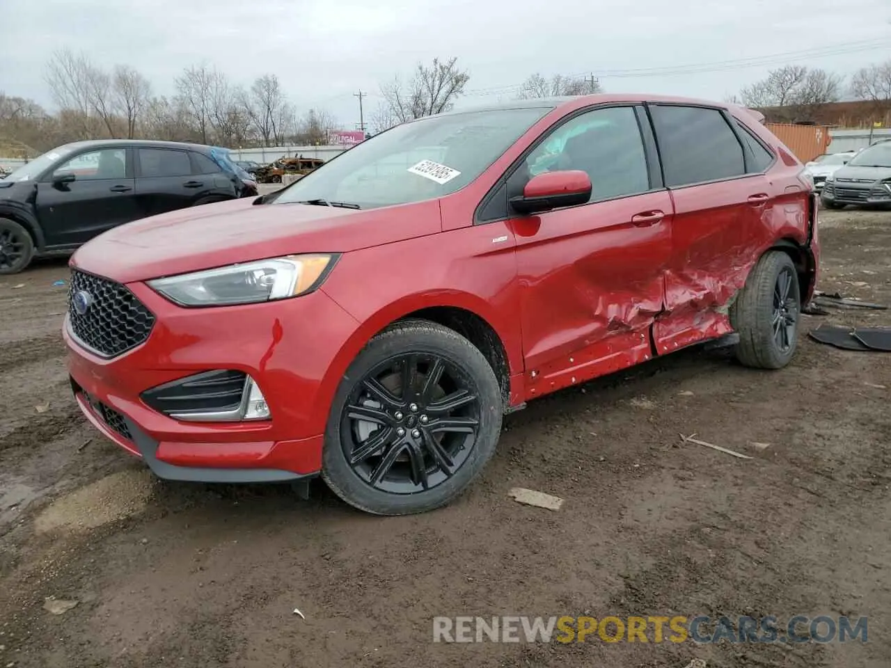 1 Photograph of a damaged car 2FMPK4J95RBA75538 FORD EDGE 2024