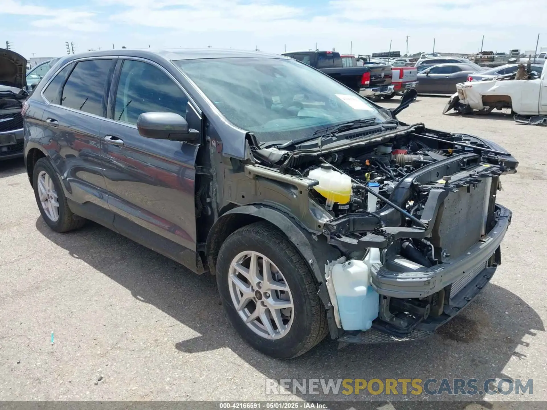1 Photograph of a damaged car 2FMPK4J95RBA79749 FORD EDGE 2024