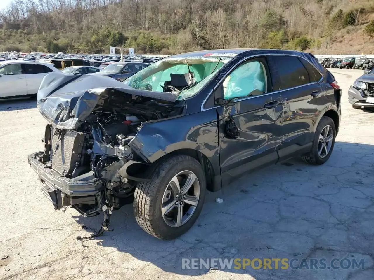 1 Photograph of a damaged car 2FMPK4J97RBA27846 FORD EDGE 2024