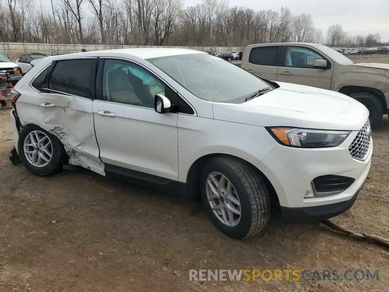 4 Photograph of a damaged car 2FMPK4J98RBA02213 FORD EDGE 2024
