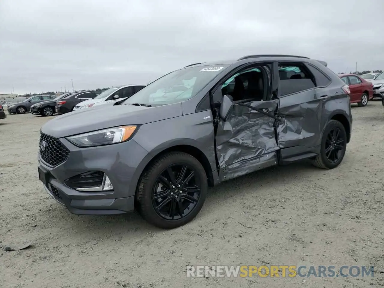 1 Photograph of a damaged car 2FMPK4J9XRBA06232 FORD EDGE 2024