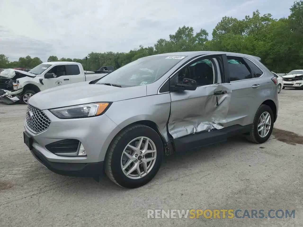 1 Photograph of a damaged car 2FMPK4J9XRBA07963 FORD EDGE 2024