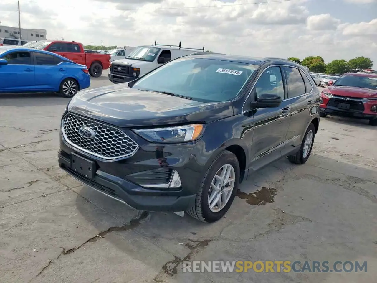 1 Photograph of a damaged car 2FMPK4J9XRBA27341 FORD EDGE 2024
