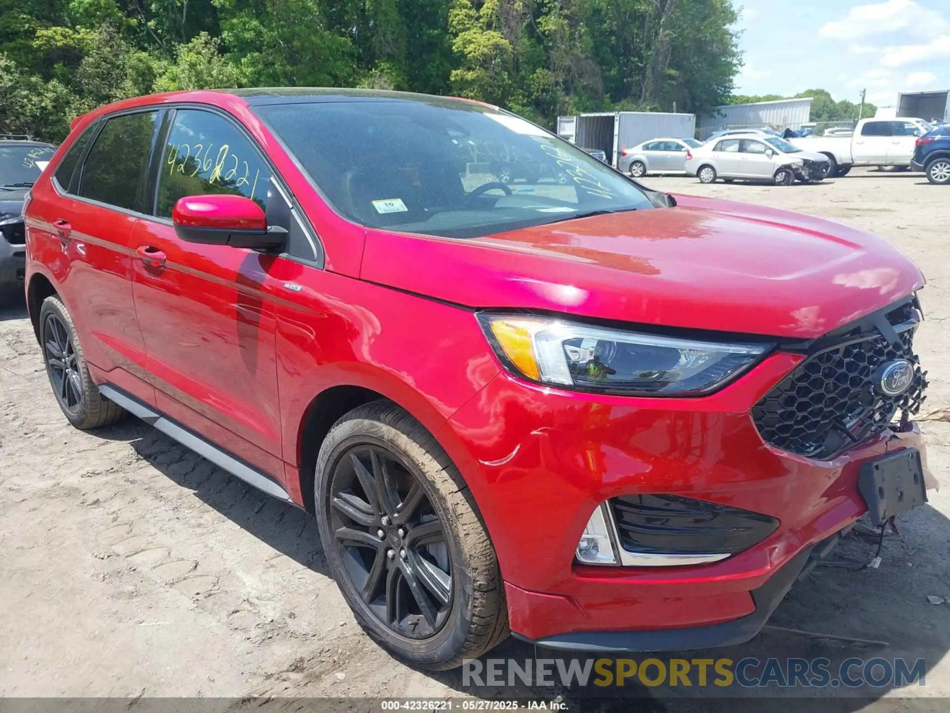 1 Photograph of a damaged car 2FMPK4J9XRBA30109 FORD EDGE 2024