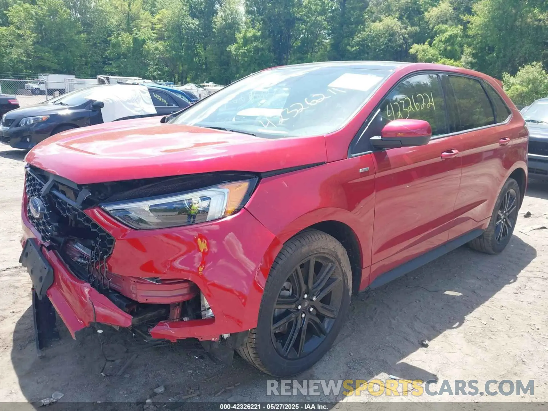 2 Photograph of a damaged car 2FMPK4J9XRBA30109 FORD EDGE 2024