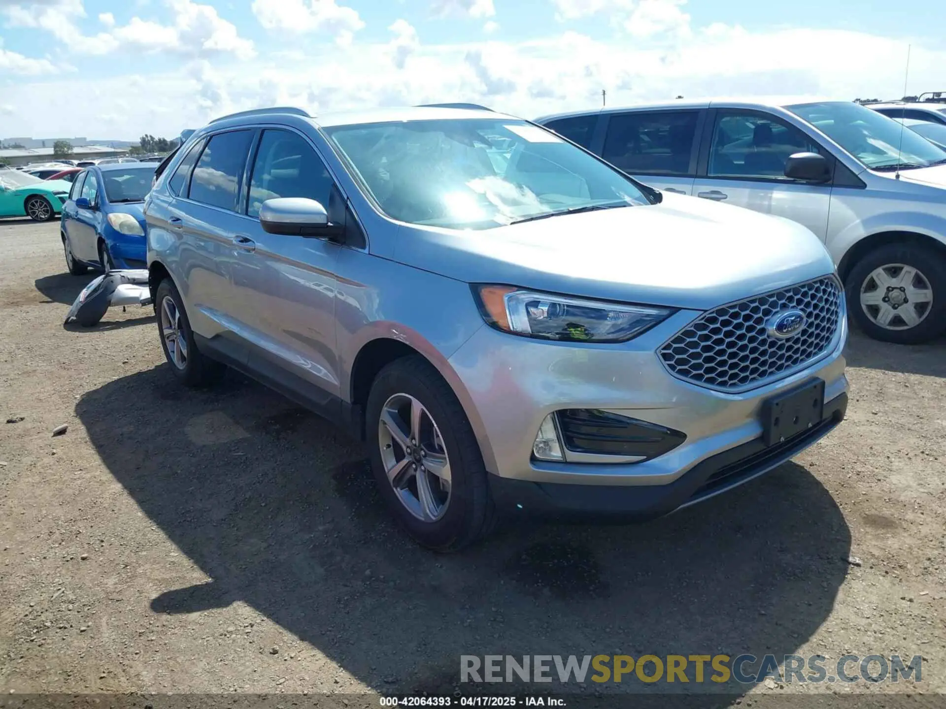 1 Photograph of a damaged car 2FMPK4J9XRBA43703 FORD EDGE 2024