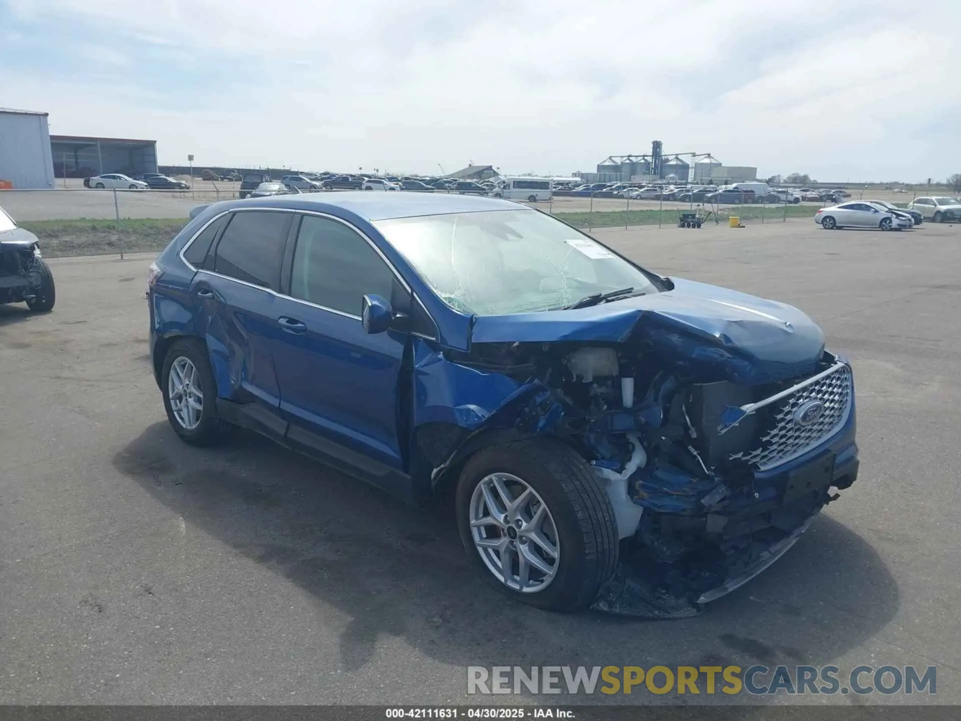 1 Photograph of a damaged car 2FMPK4J9XRBA50330 FORD EDGE 2024