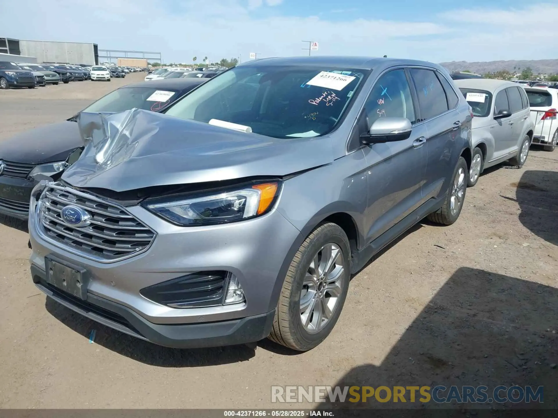 2 Photograph of a damaged car 2FMPK4K90RBA89295 FORD EDGE 2024