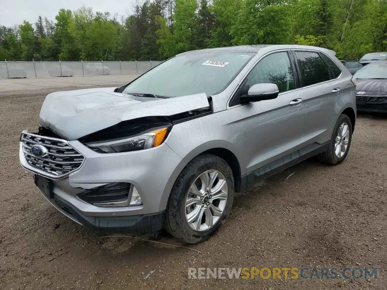 1 Photograph of a damaged car 2FMPK4K94RBA02742 FORD EDGE 2024