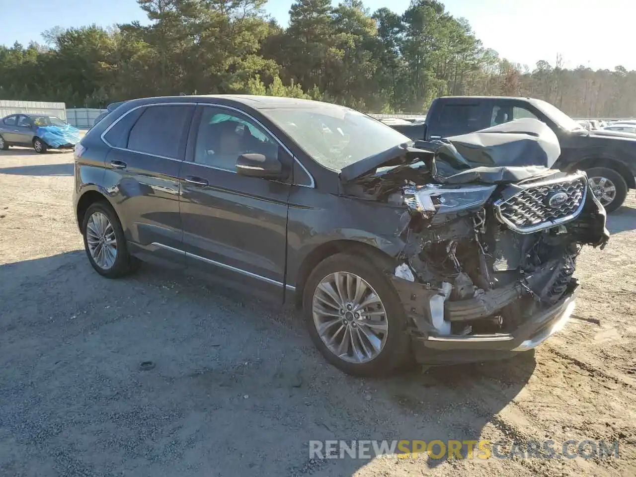 4 Photograph of a damaged car 2FMPK4K94RBA42058 FORD EDGE 2024