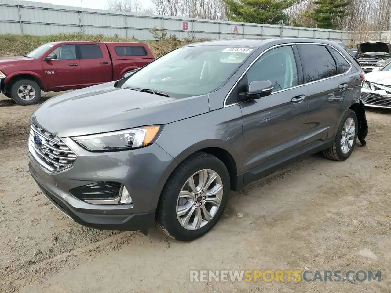 1 Photograph of a damaged car 2FMPK4K96RBB19626 FORD EDGE 2024