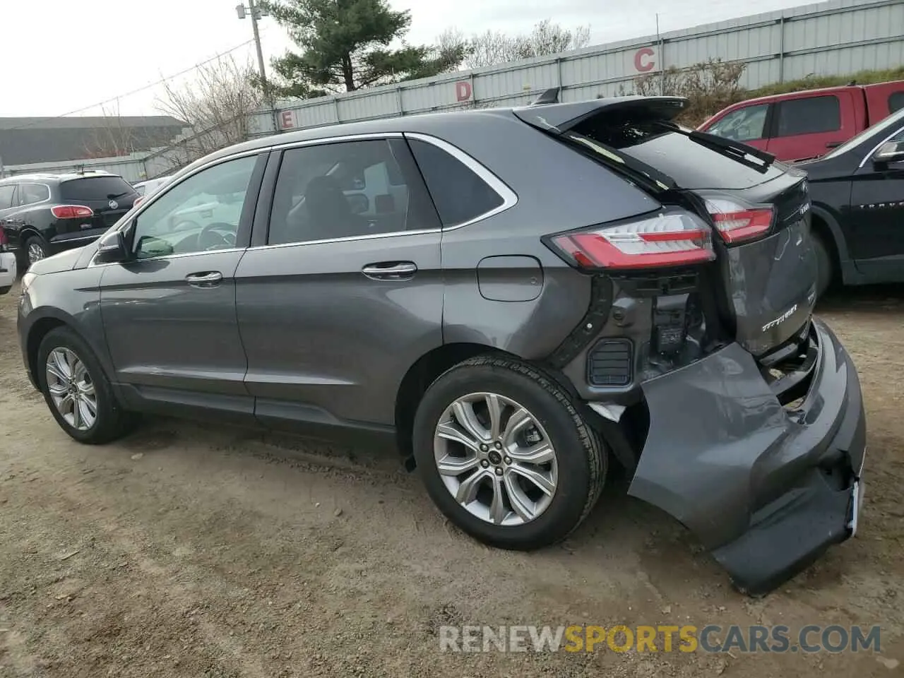2 Photograph of a damaged car 2FMPK4K96RBB19626 FORD EDGE 2024