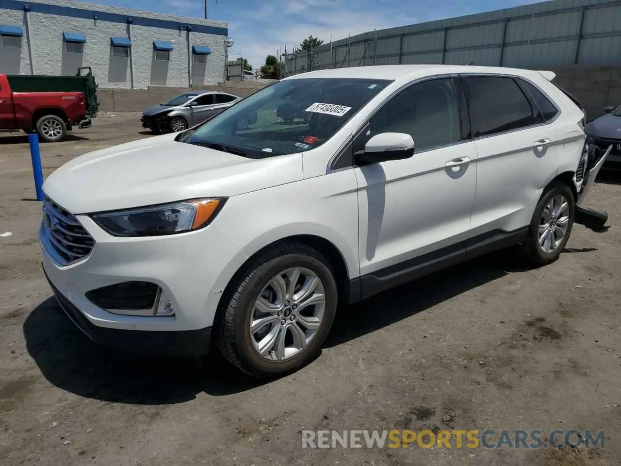 1 Photograph of a damaged car 2FMPK4K97RBA16036 FORD EDGE 2024