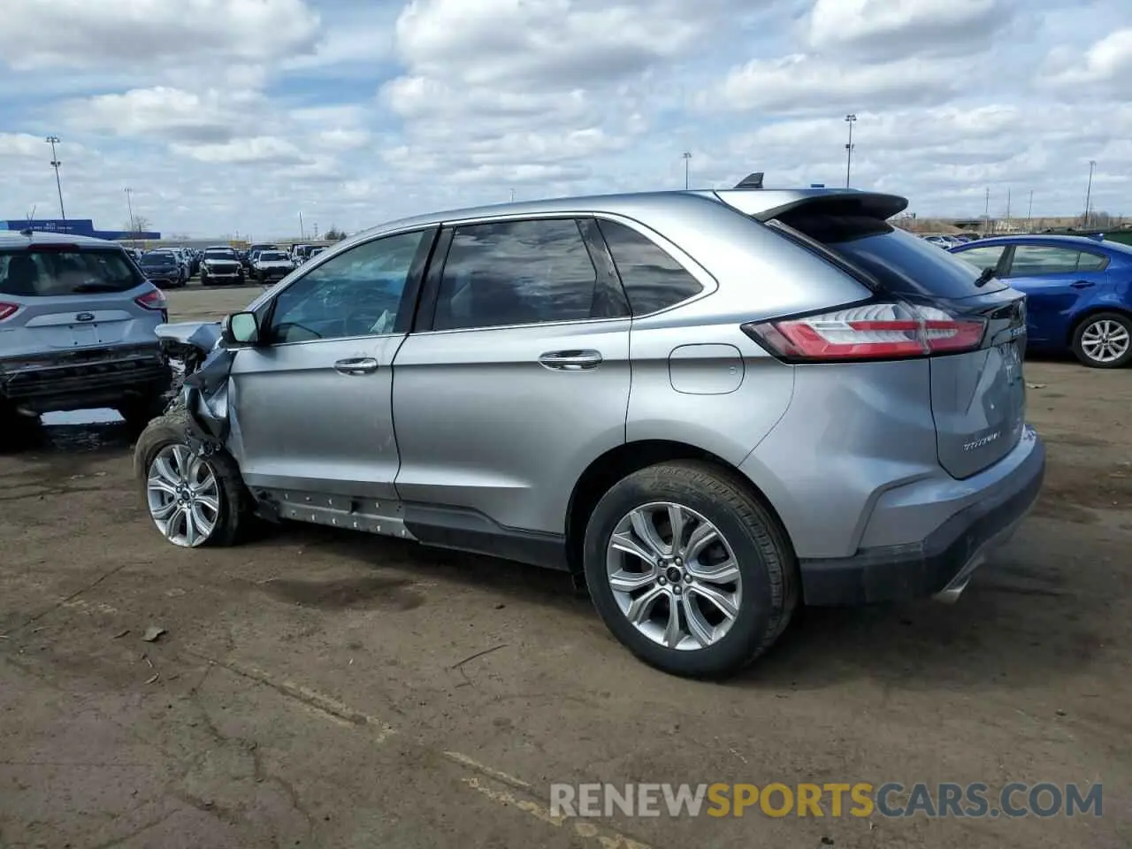 2 Photograph of a damaged car 2FMPK4K97RBA51403 FORD EDGE 2024