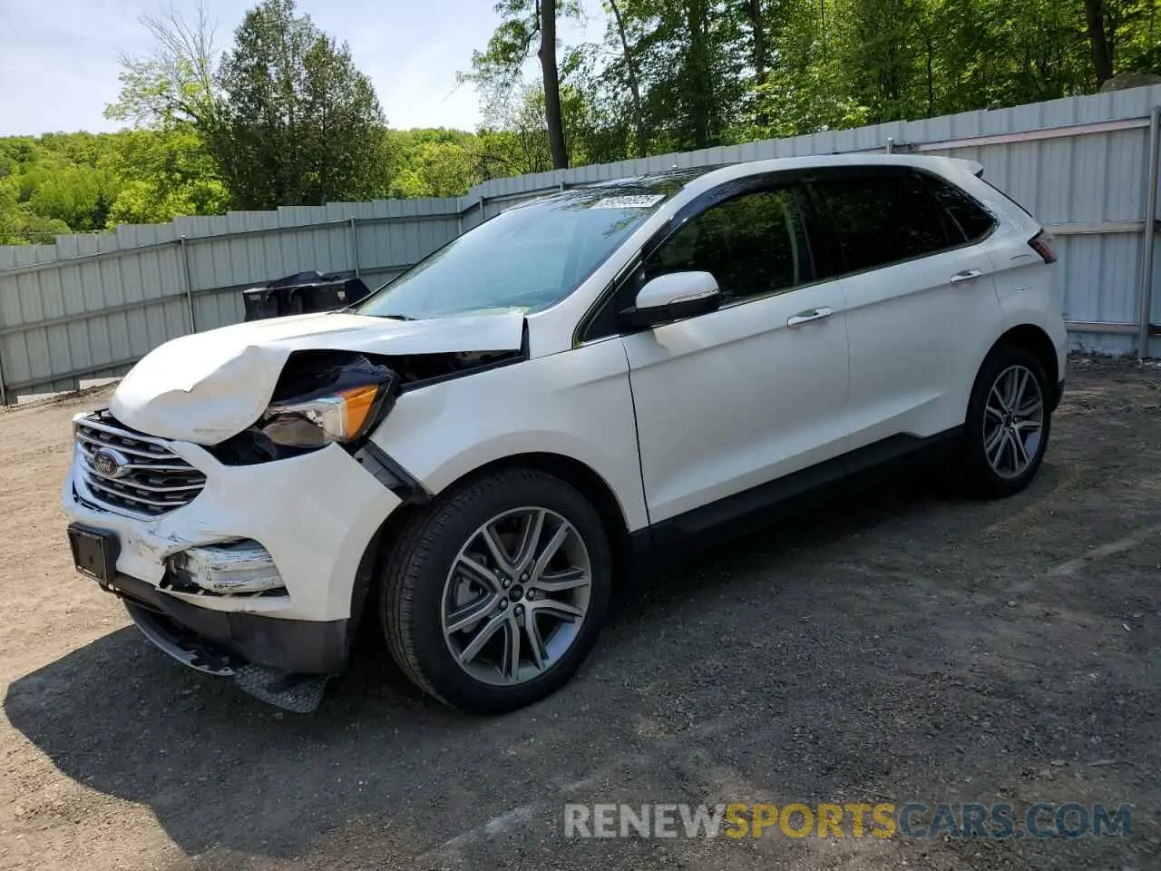 1 Photograph of a damaged car 2FMPK4K98RBA96673 FORD EDGE 2024