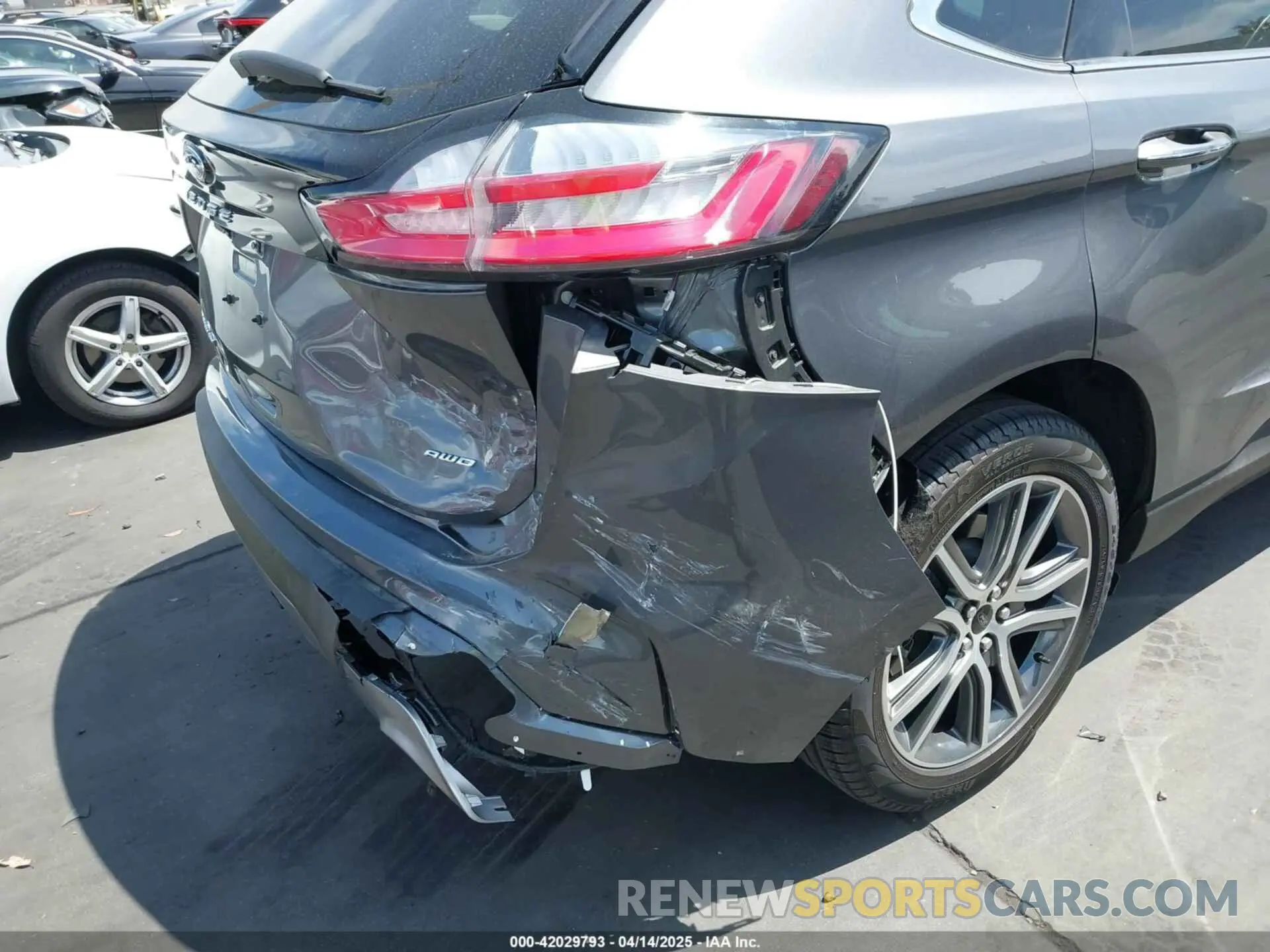 6 Photograph of a damaged car 2FMPK4K98RBB09731 FORD EDGE 2024