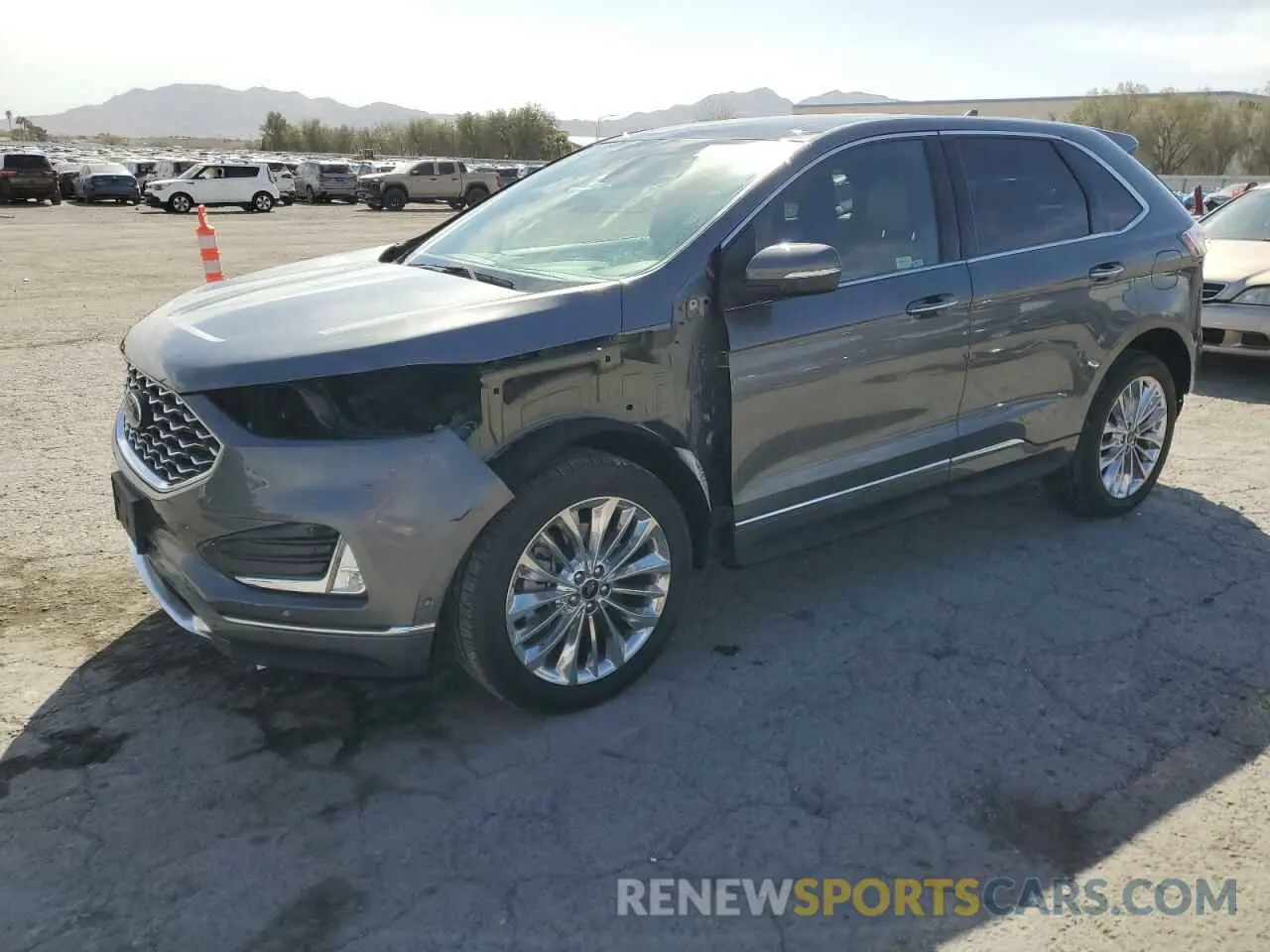 1 Photograph of a damaged car 2FMPK4K9XRBA05578 FORD EDGE 2024
