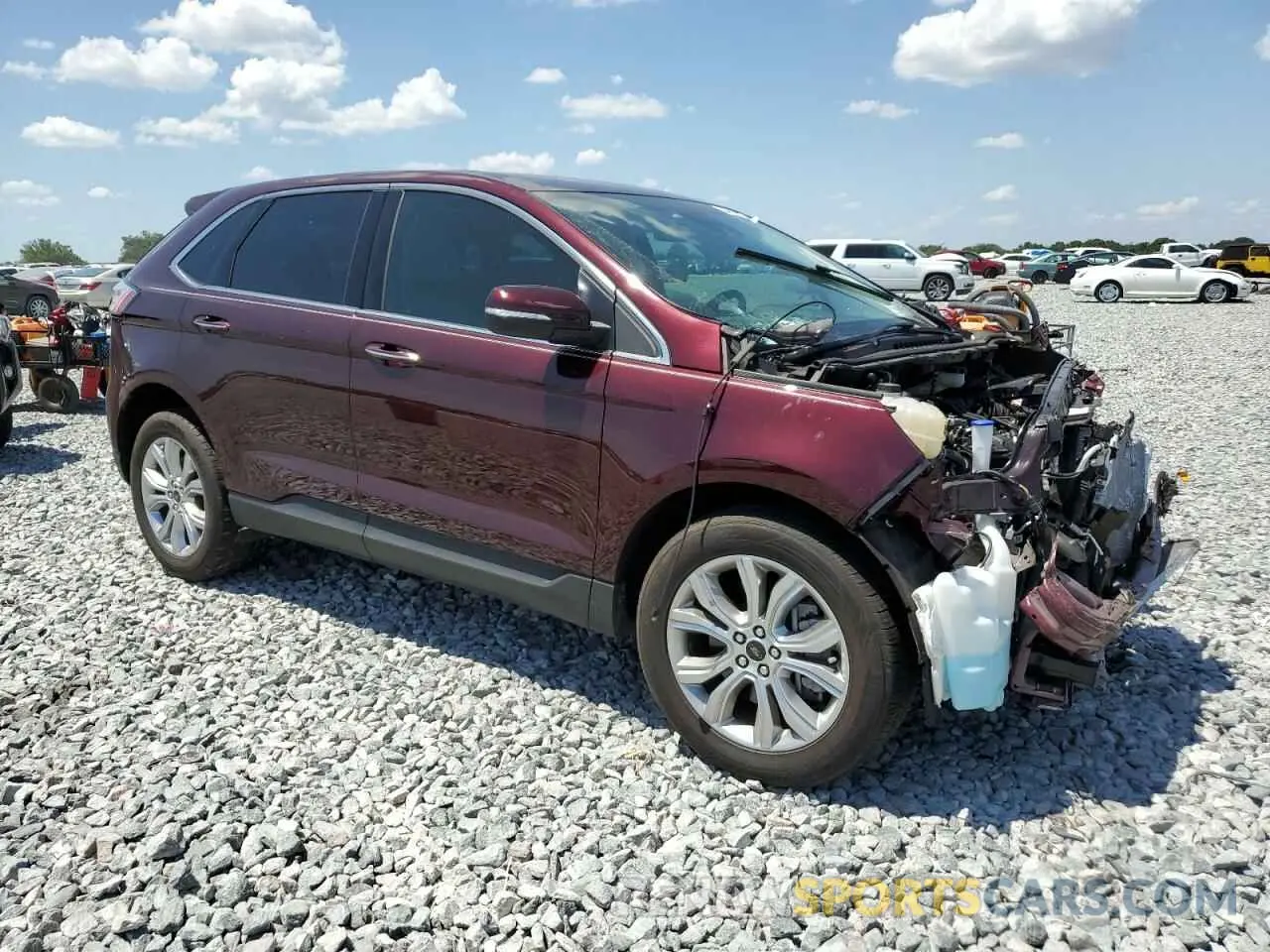 4 Photograph of a damaged car 2FMPK4K9XRBA75680 FORD EDGE 2024