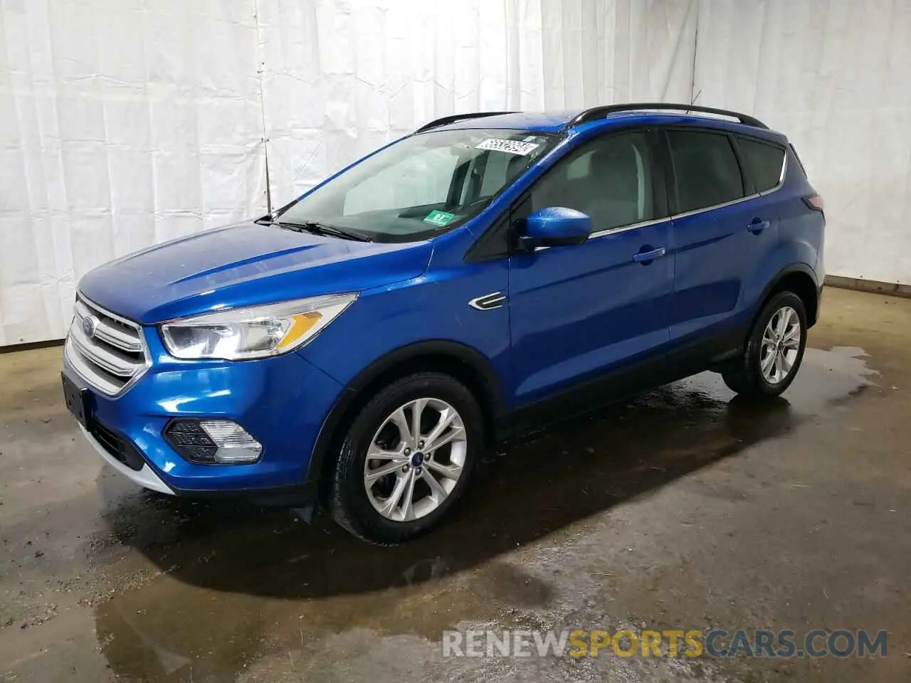 1 Photograph of a damaged car 1FMCU0GD6JUD05986 FORD ESCAPE 2018