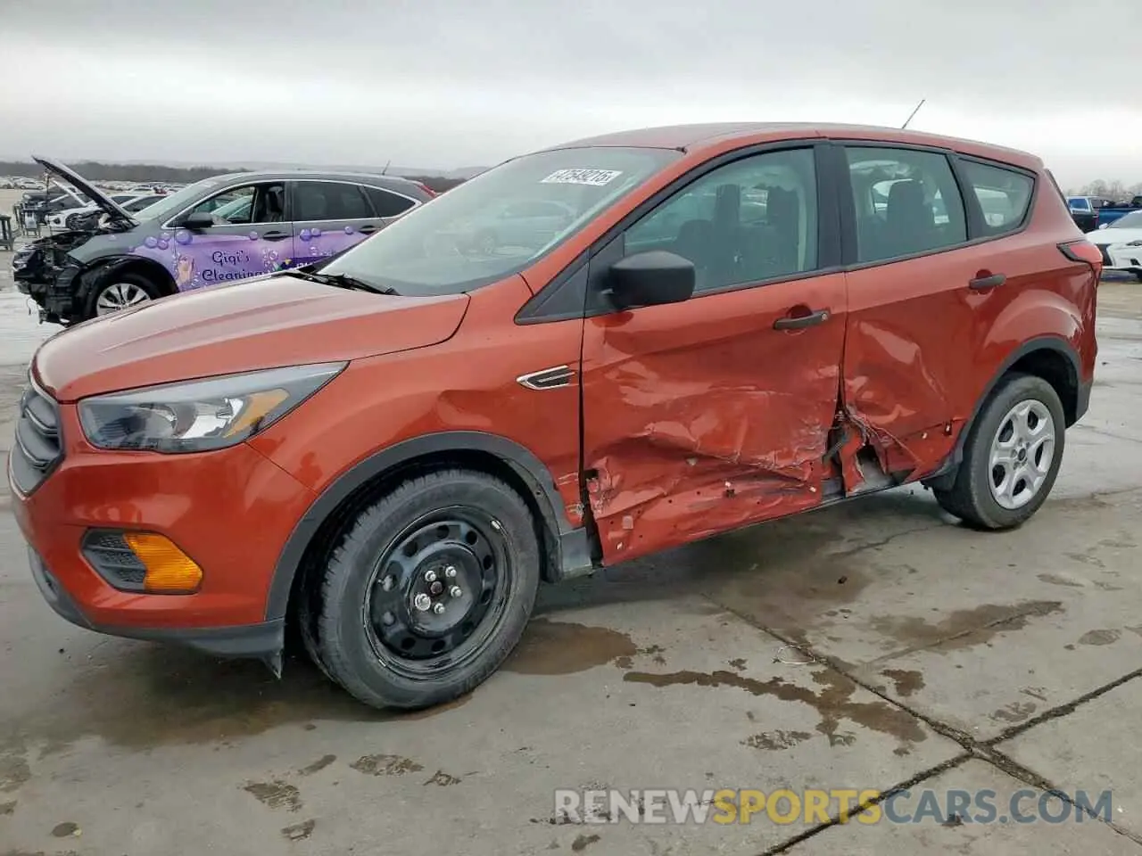 1 Photograph of a damaged car 1FMCU0F71KUA99182 FORD ESCAPE 2019
