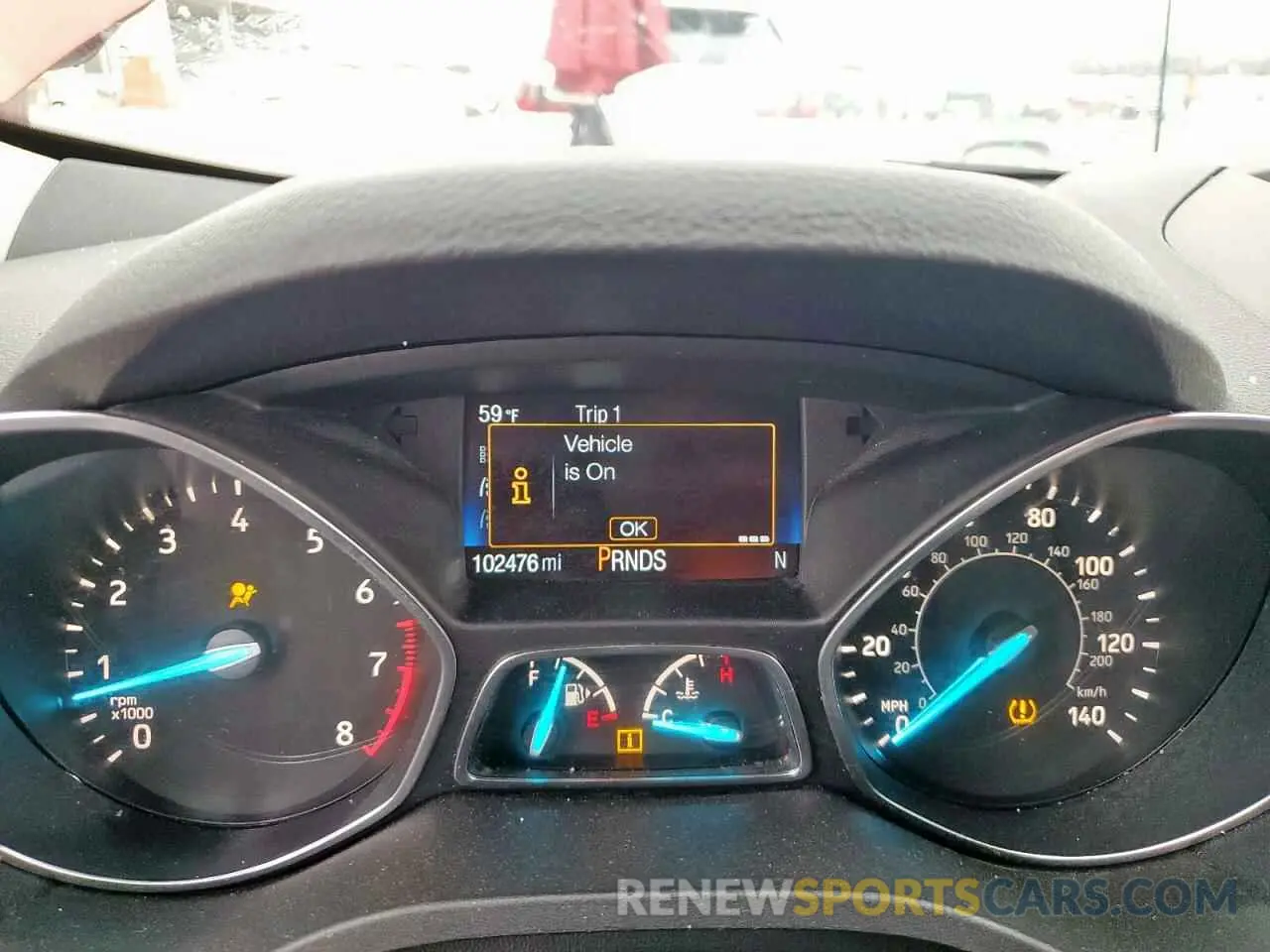 9 Photograph of a damaged car 1FMCU0F71KUA99182 FORD ESCAPE 2019