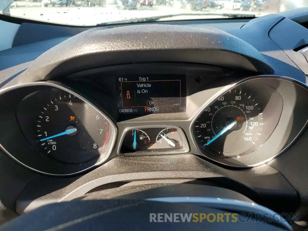 9 Photograph of a damaged car 1FMCU0F72KUB45800 FORD ESCAPE 2019