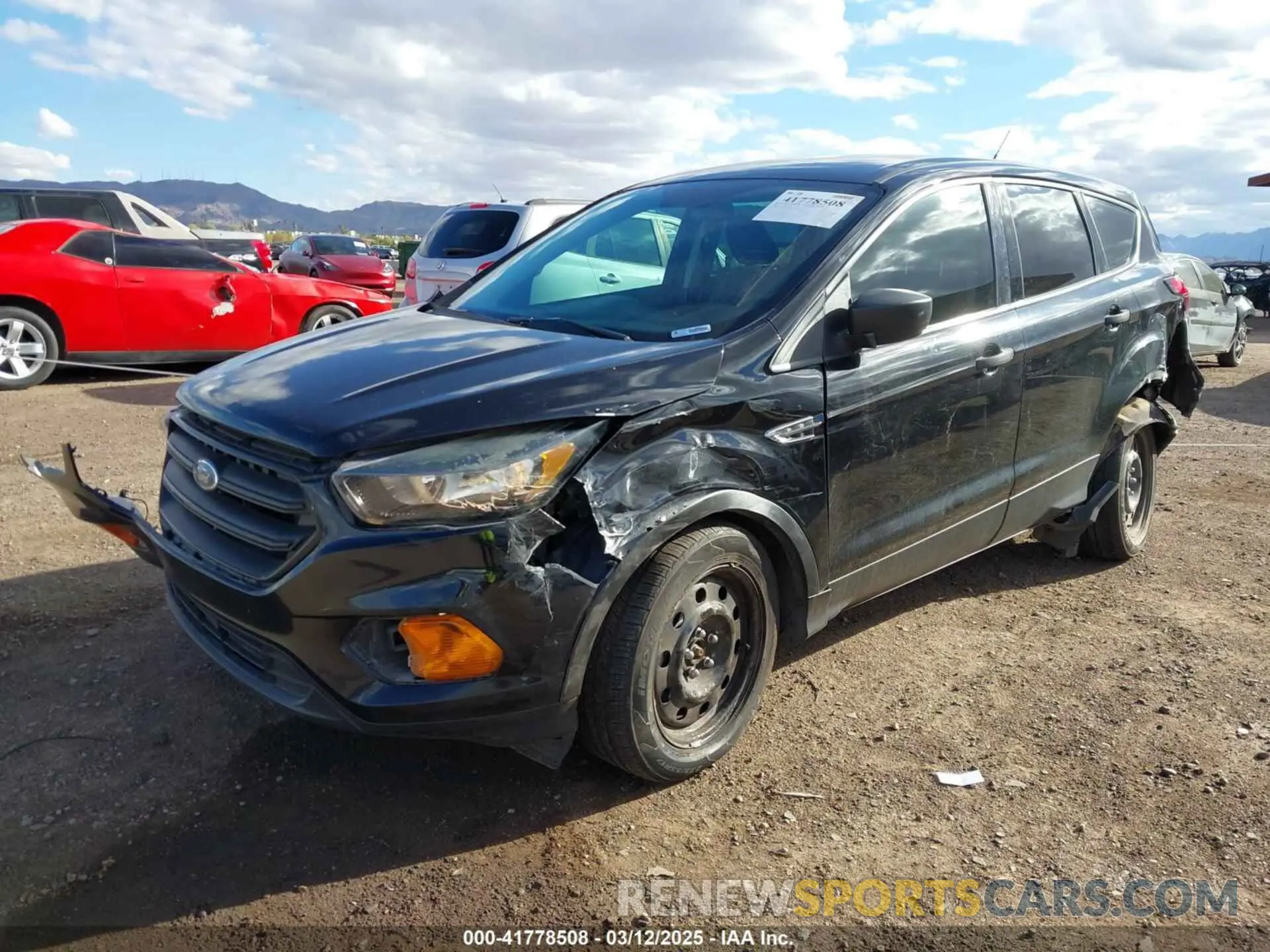 2 Photograph of a damaged car 1FMCU0F72KUC27784 FORD ESCAPE 2019