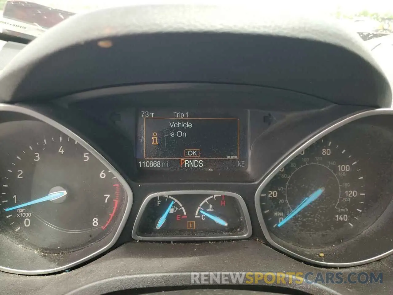 9 Photograph of a damaged car 1FMCU0F73KUA79497 FORD ESCAPE 2019