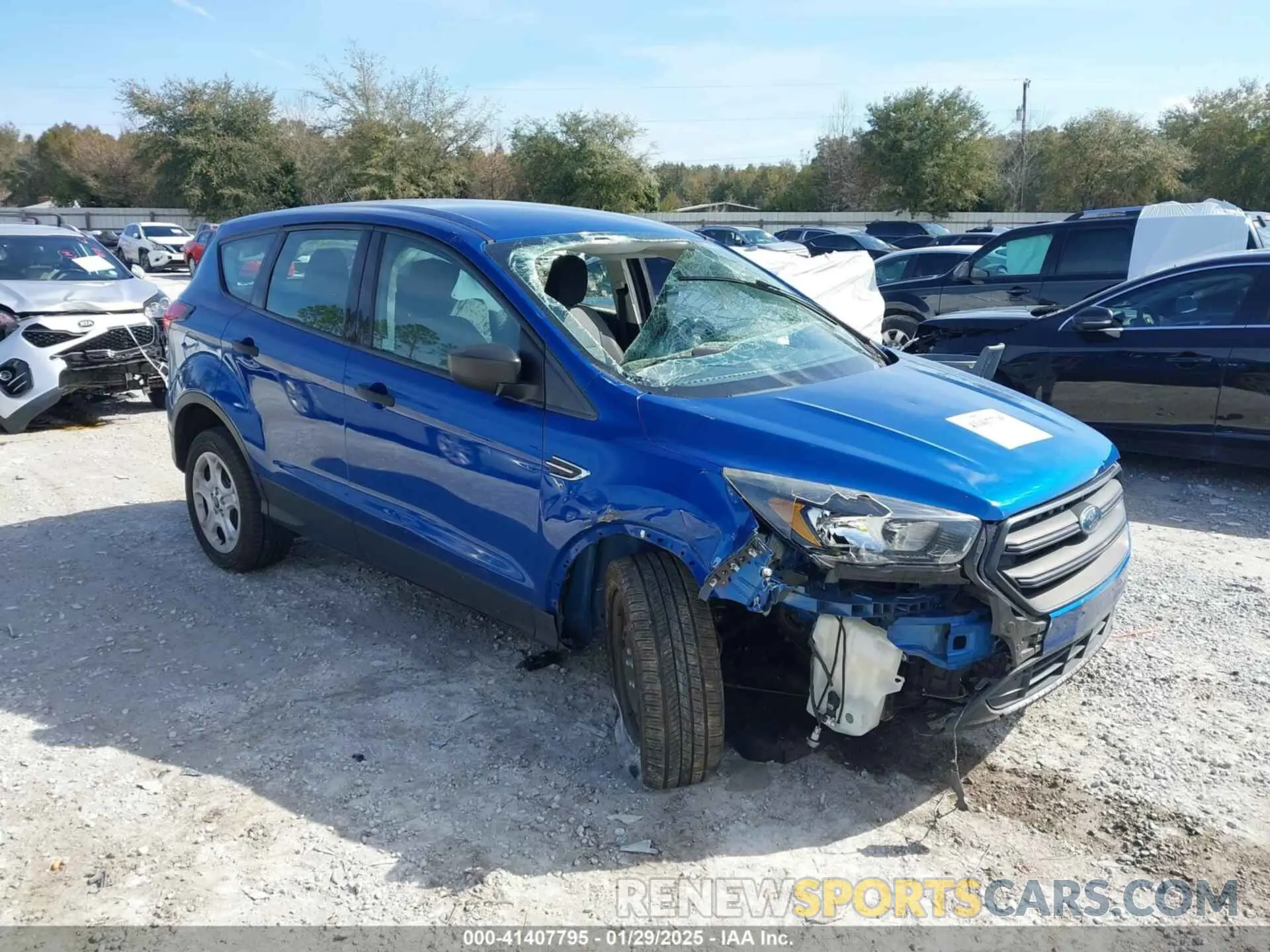 1 Photograph of a damaged car 1FMCU0F73KUC57358 FORD ESCAPE 2019